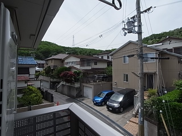 神戸市長田区雲雀ケ丘３丁目のアパートの展望