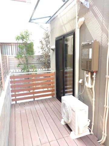 ブランコス二子玉川のバルコニー