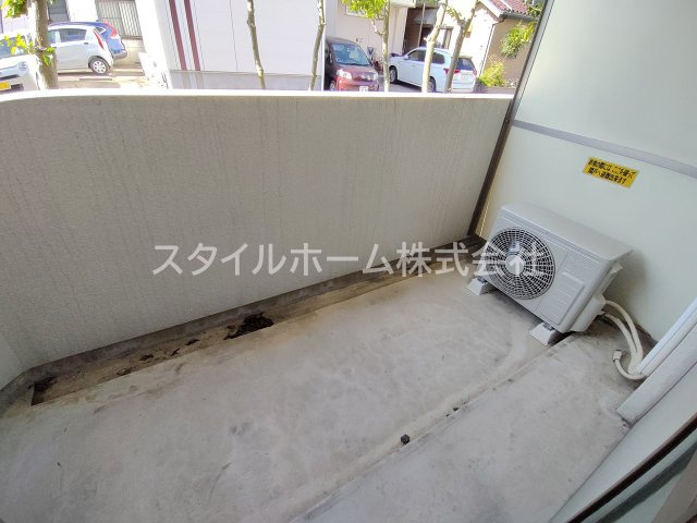 サンフレアのバルコニー|別部屋写真です。