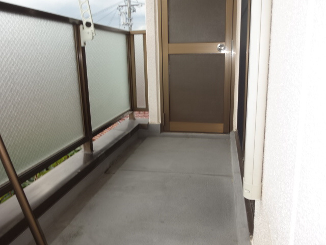 ルミエールＳＡＴＯＨのバルコニー