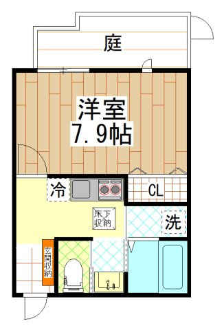 HESTA近大前Ⅱ ( 近畿大学 一人暮らし )の間取り