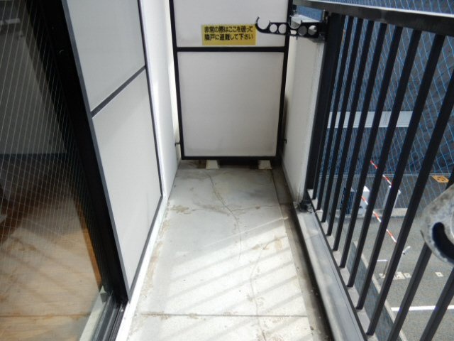 シングルマンション二見のバルコニー