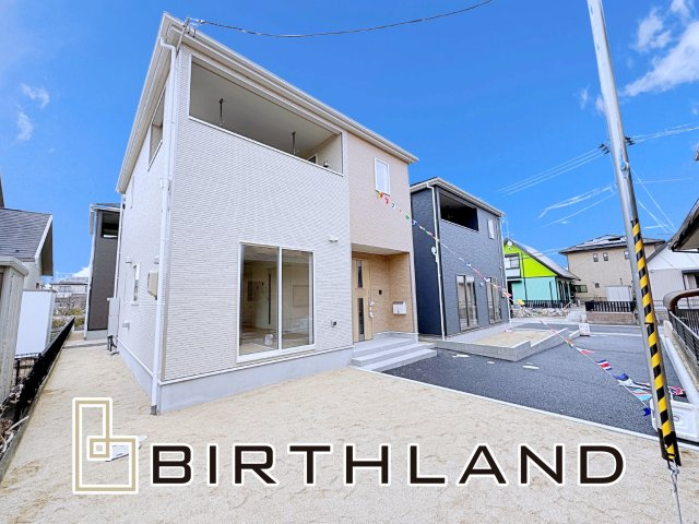 新築戸建・建売　いわき市常磐西郷町第9　Cradle garden　全4棟の外観|■4号棟　完成物件です！