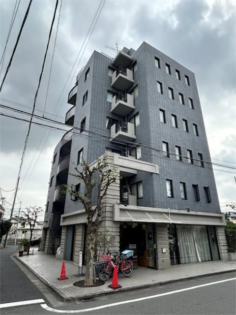 コルザ奥沢ＩＩの外観|鉄筋コンクリート造の常時ゴミ出し可能・角部屋物件です。