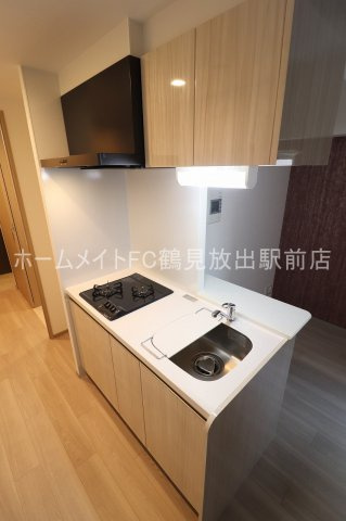大阪市鶴見区茨田大宮４丁目の賃貸マンションのキッチン