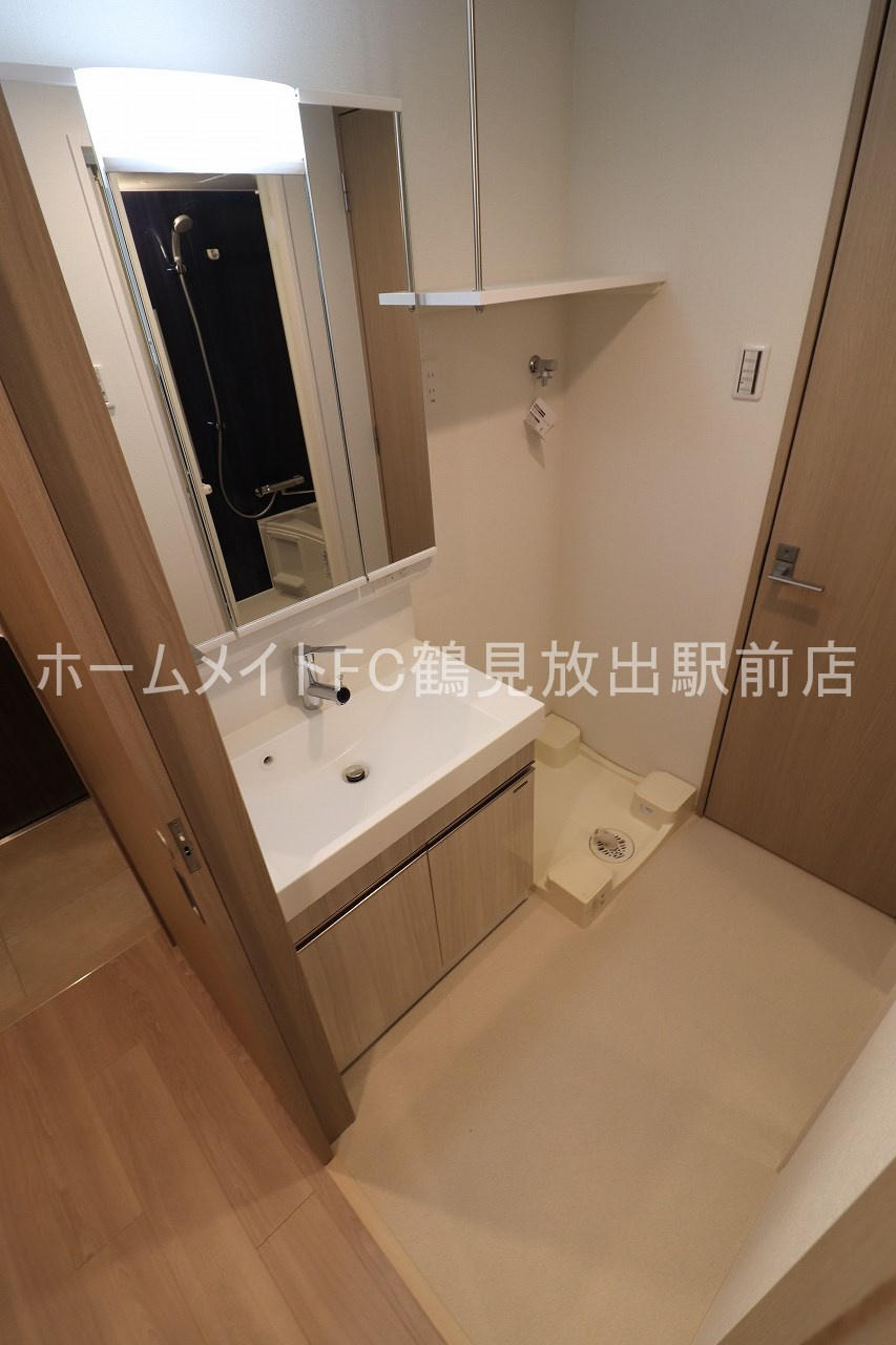 大阪市鶴見区茨田大宮４丁目の賃貸マンションの洗面所