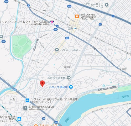 高砂市美保里　土地の地図