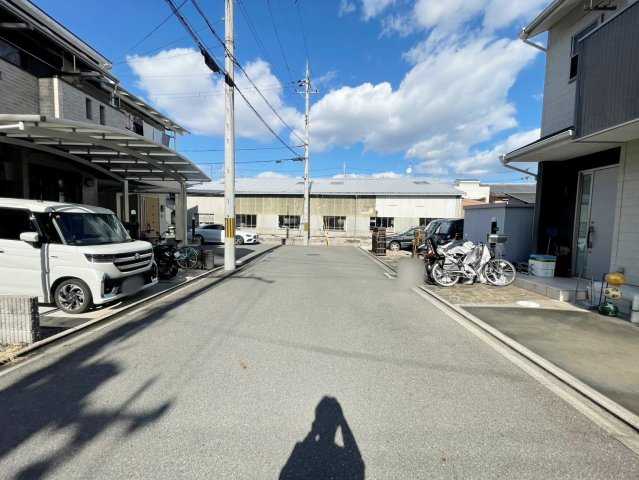 景勝町のおうちの前面道路含む現地写真