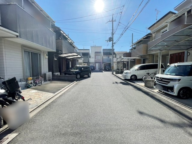 景勝町のおうちの前面道路含む現地写真
