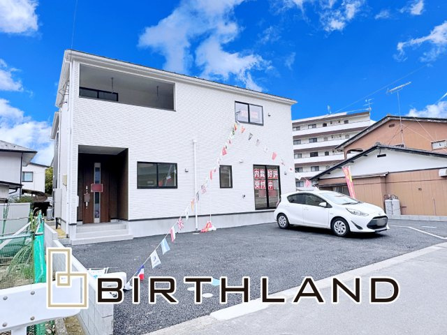 新築戸建・建売　いわき市常磐湯本町第5　Cradle garden　全2棟の外観|■1号棟　完成物件！