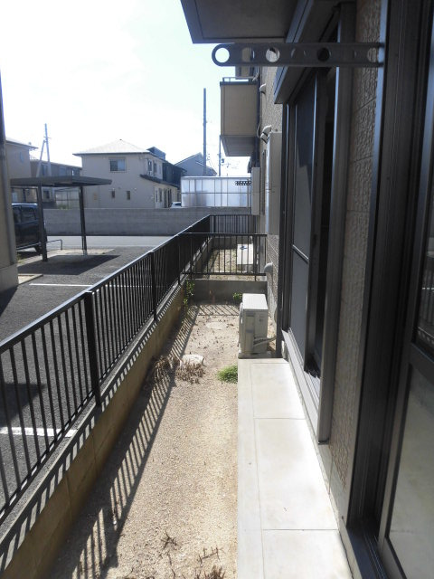 フォーシーズン和歌山Ⅱのバルコニー