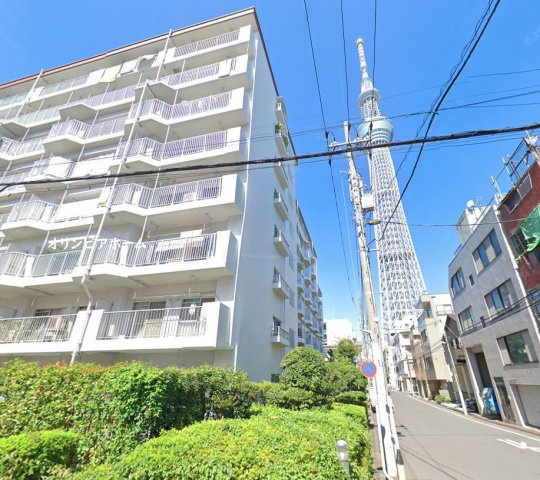 エクセレンス業平　5階　角　部屋　空室の外観