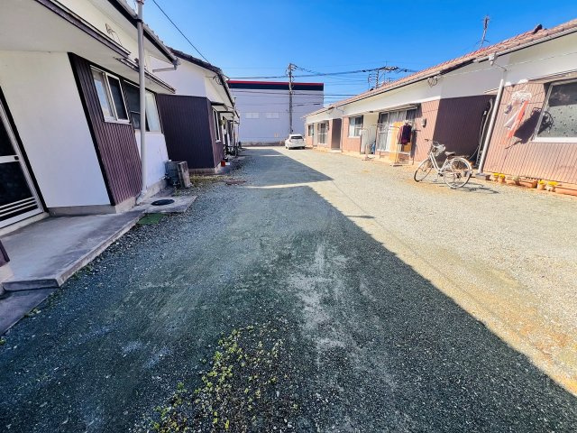 森一戸建の駐車場