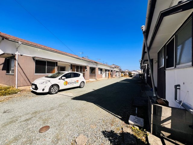 森一戸建の駐車場