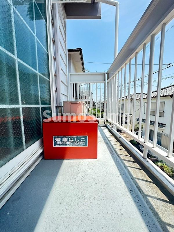 レオパレス天城のバルコニー