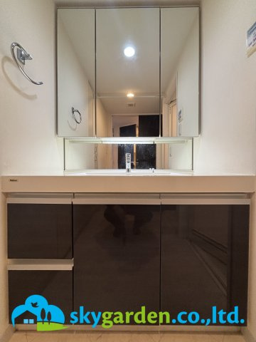 サンデュエル湘南平塚アクアステージの洗面所