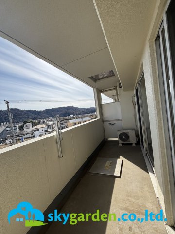 サンデュエル湘南平塚アクアステージのバルコニー