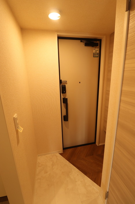 D-ROOM盛岡本宮　C棟の玄関