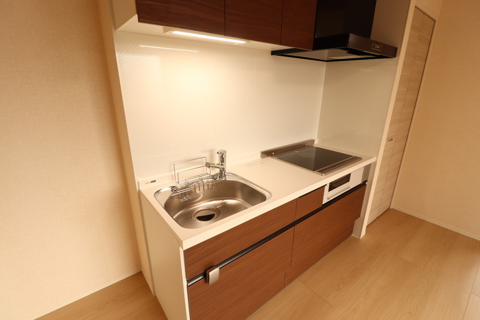 D-ROOM盛岡本宮　C棟のキッチン