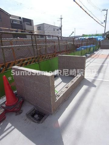 尼崎市東園田町３丁目のアパートの外観|外観もきれいです