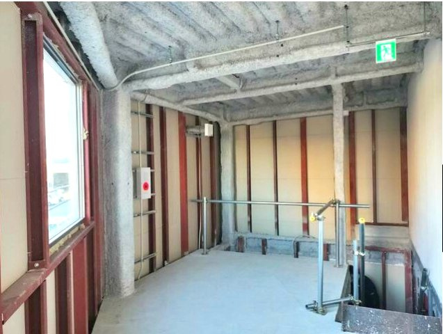 福岡町北裏　貸店舗の内装