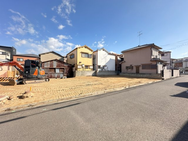 FreeLife御園Ⅰ　5号地の前面道路含む現地写真