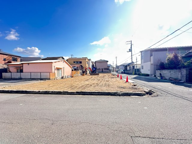 FreeLife御園Ⅰ　5号地の前面道路含む現地写真