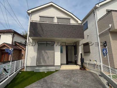 【外観】 | 神戸市須磨区天神町2丁目　新築戸建1号棟　仲介手数料無料！ | 外観です