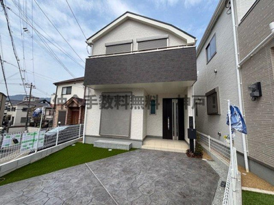 【外観】 | 神戸市須磨区天神町2丁目　新築戸建1号棟　仲介手数料無料！ | 外観は落ち着いています