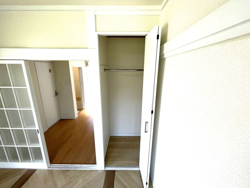 アパートメントのだめの収納