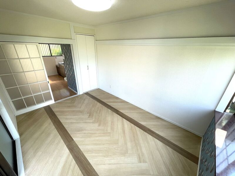 アパートメントのだめの寝室