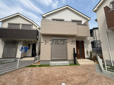 【外観】 | 神戸市須磨区天神町2丁目　新築戸建2号棟　仲介手数料無料！ | 須磨区天神町2　新築2号棟　仲介手数料無料！
