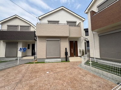 【外観】 | 神戸市須磨区天神町2丁目　新築戸建2号棟　仲介手数料無料！ | 須磨区天神町2　新築2号棟　仲介手数料無料！