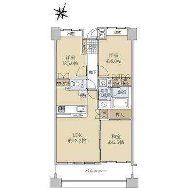 【間取り】 | クオス湘南台