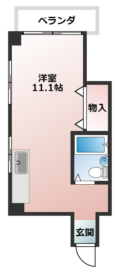 セレクトなうの間取り