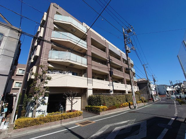 グロ―ベル　ザ・シーズン鷺ノ宮パークスの外観|きれいにされており、管理がしっかりしています。