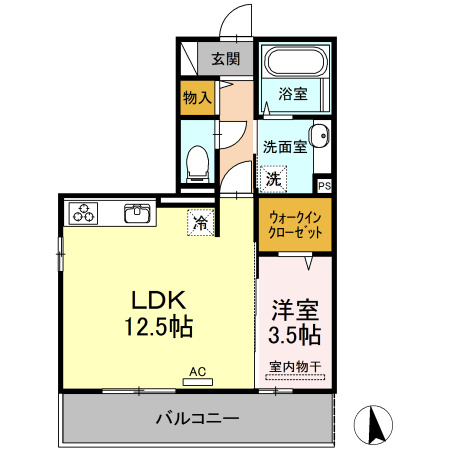 【間取り】 | A＆M朝生田　B棟
