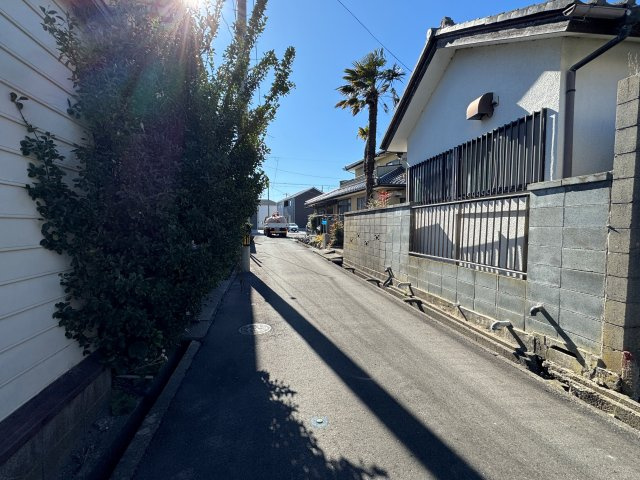 新築戸建・建売　いわき市四倉町西3丁目1期　Livele Garden　全4棟の前面道路含む現地写真