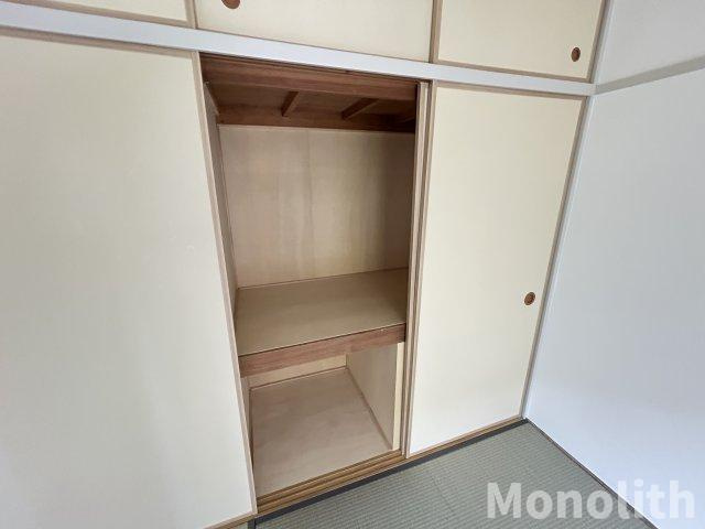 鶴山台33号棟の収納