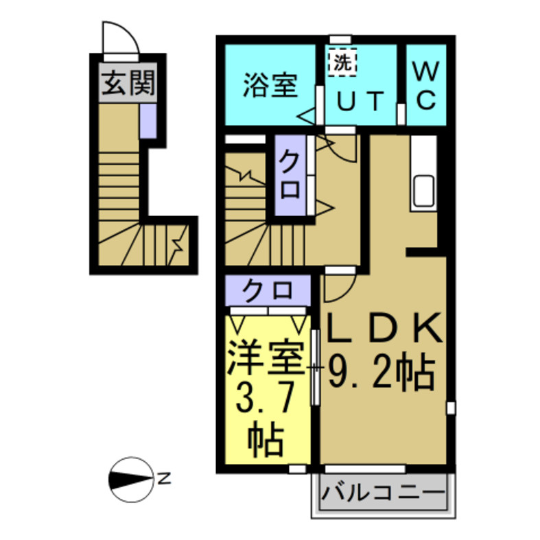 ダイヤモンドヒルズ半田上池の間取り