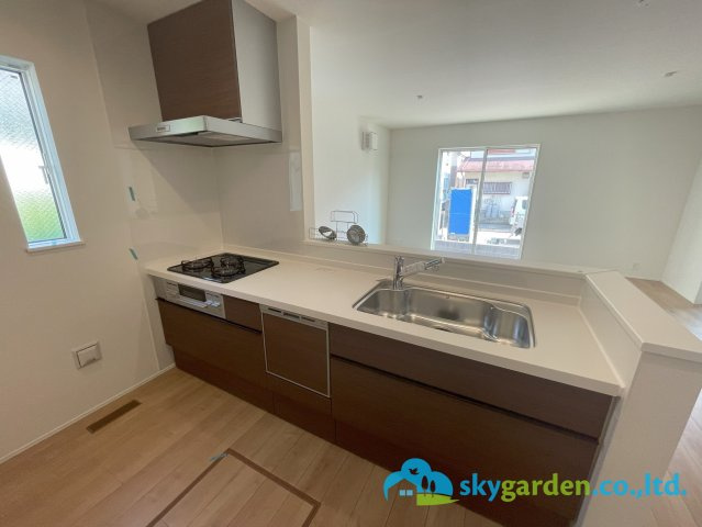 平塚市徳延24-1期　新築戸建　全1棟1号棟のキッチン