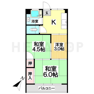 【間取り】 | カヤノビル