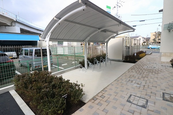 ブルーグラスのその他共用部分|駐輪場