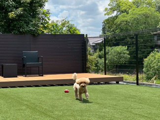 【その他共用部分】 | エントランスライフ宝ヶ池 | 敷地内に入居者専用のドッグランを併設