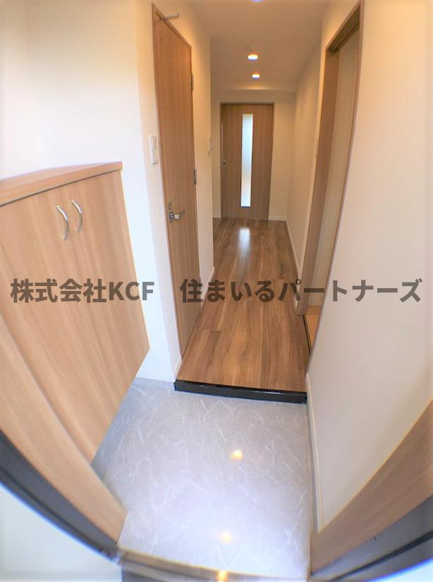 Aletta合川の玄関|落ち着いた玄関です