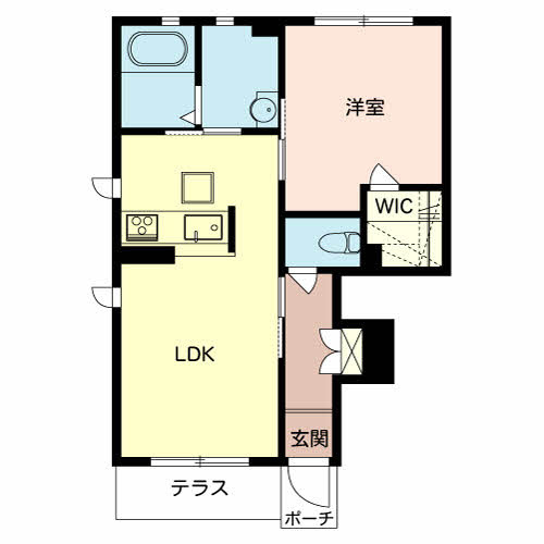 【間取り】 | シャーメゾン紀三井寺ⅡC棟