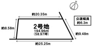 中区円山2区画②の画像