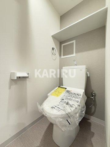 La CASA上汐のトイレ