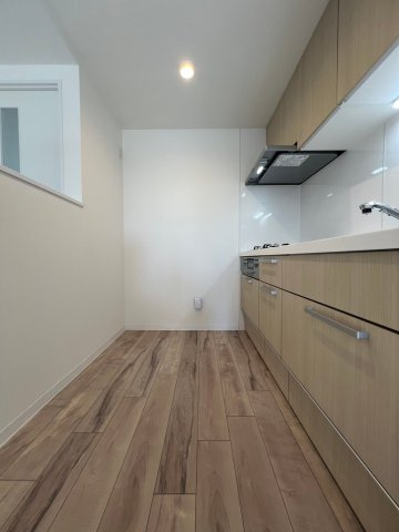 メゾンドルチェ十五番館のキッチン|開放感のあるキッチン！