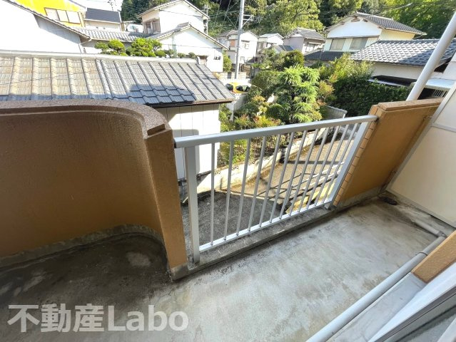 徳島市南庄町２丁目の賃貸マンションのバルコニー